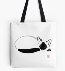 siamese sleeping Tote Bag
