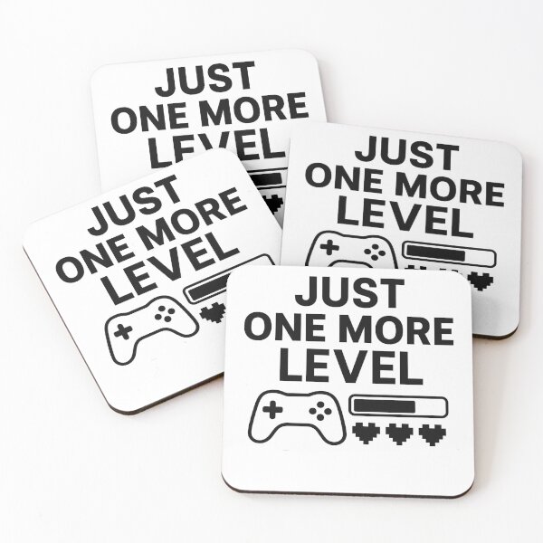 Item preview, Just One More Level Gamer Design designed and sold by Medfel.