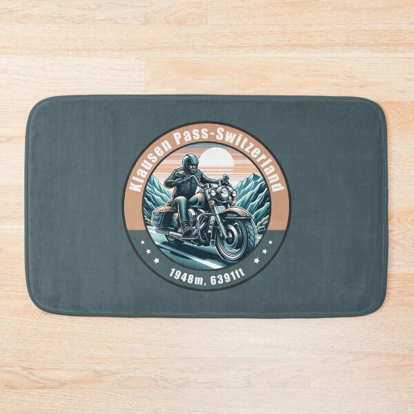 Item preview, Klausen Pass Switzerland Vintage Motorcycling Design designed and sold by CynthiaGraphics.