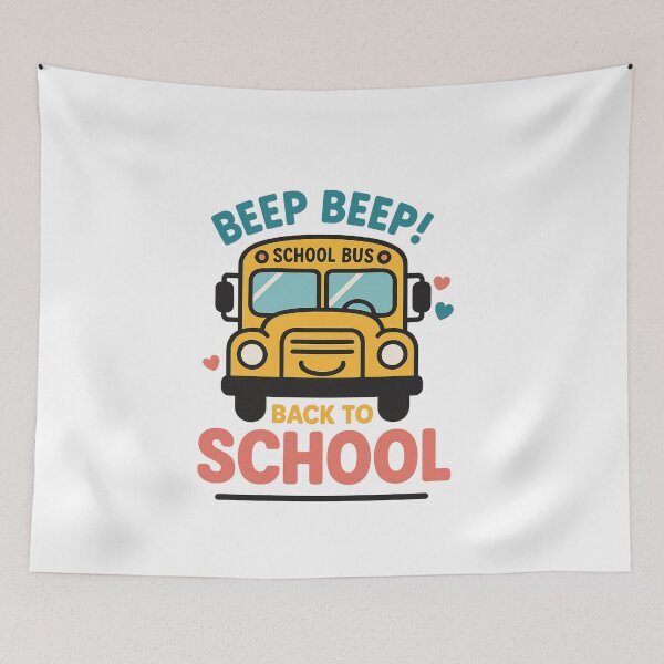 Item preview, Beep Beep! Back to School Bus designed and sold by RayDigital.