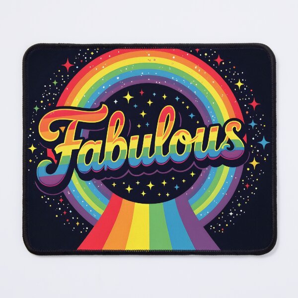 Item preview, Fabulous with rainbow - for people that are fabulous! designed and sold by Warriorgal.
