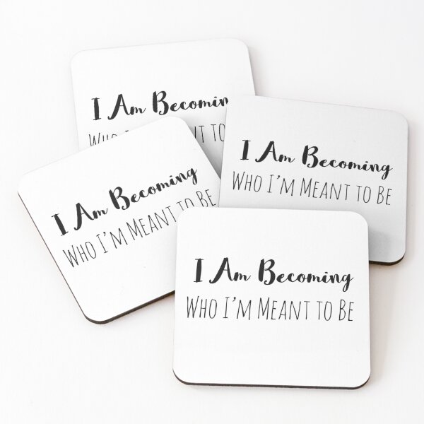 Item preview, I Am Becoming Who I’m Meant to Be – Growth Journey Affirmation designed and sold by Camila  Ardila.