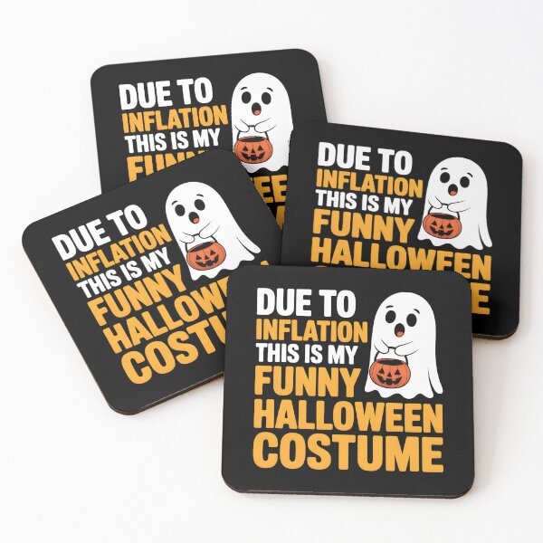 Item preview, Funny Halloween Inflation Costume – Ghost, Pumpkin & Skull Design designed and sold by ArtistanForge.