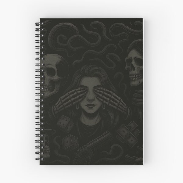 Item preview, Dark Gothic Skull Art designed and sold by BoklaLab.