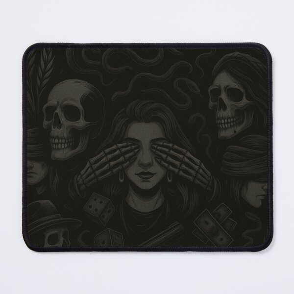 Item preview, Dark Gothic Skull Art designed and sold by BoklaLab.