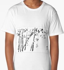 bamboo forest Long T-Shirt