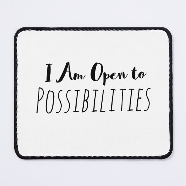 Item preview, I Am Open to Possibilities – Abundance & Expansion Affirmation designed and sold by Camila Ardila.