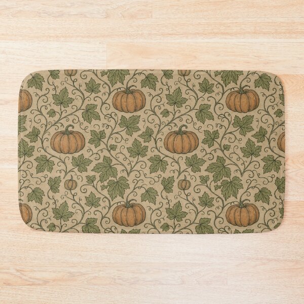 Item preview, Rustic Pumpkin Vine Pattern – Autumn Harvest Vintage Illustration designed and sold by Pride-Casuals.