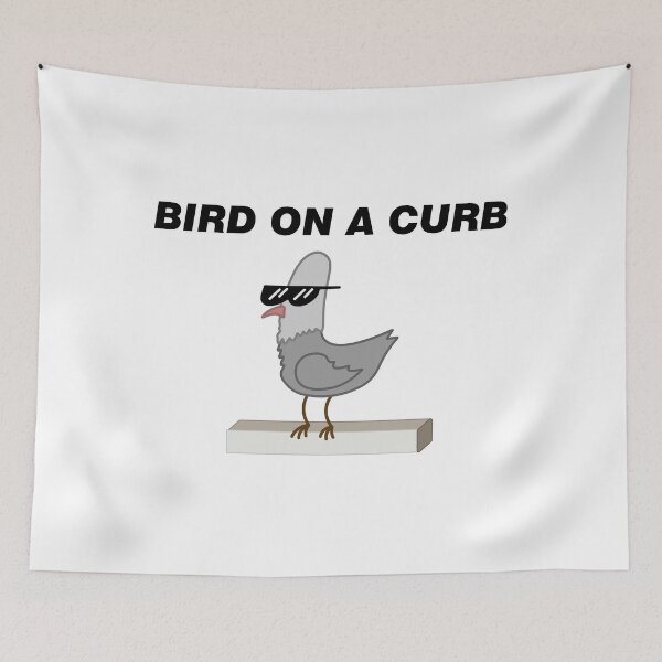 Item preview, Bird On A Curb designed and sold by Puns of Art.