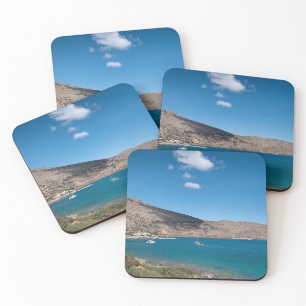 Item preview, Gliding over Turquoise Mediterranean Sea to Plaka, Crete designed and sold by Kasia Design.