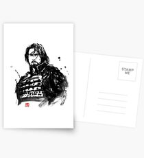 the last samurai Postcards
