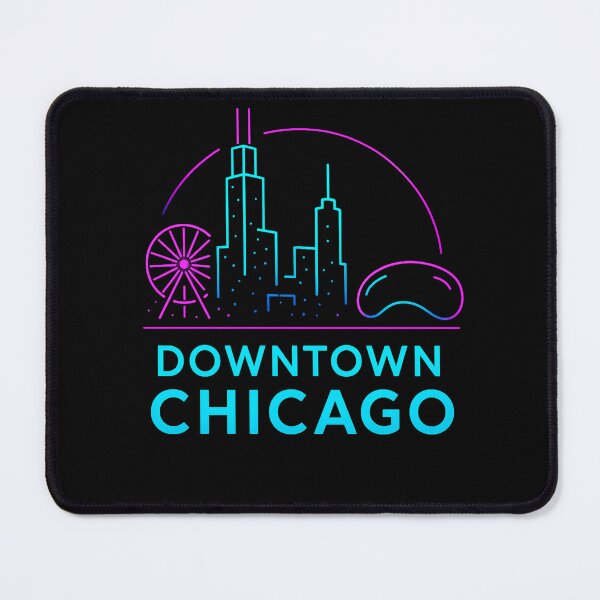 Item preview, Downtown Chicago Skyline designed and sold by Print On Demand HQ.