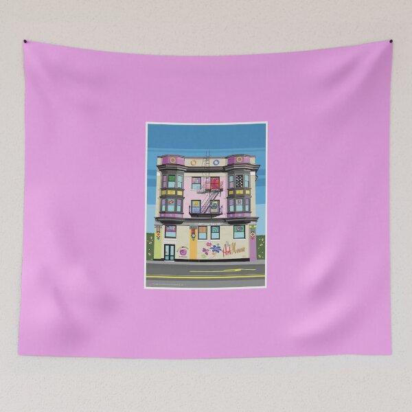 Item preview, Arty House Adobe Illustration by Robert Hills designed and sold by Robert Hills.