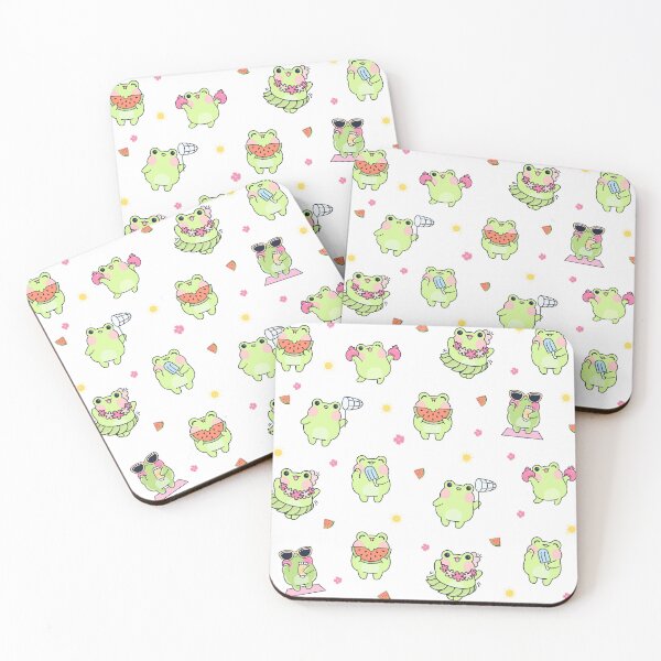 Item preview, Summer Frogs Vibes designed and sold by Mochi Doodle.