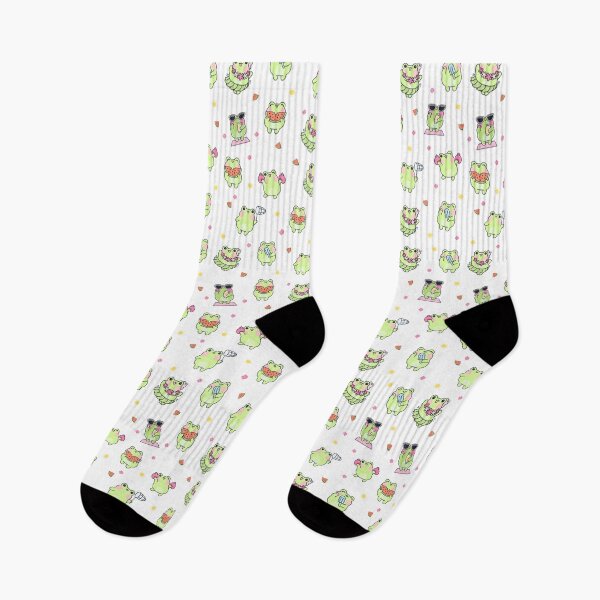 Item preview, Summer Frogs Vibes designed and sold by Mochi Doodle.