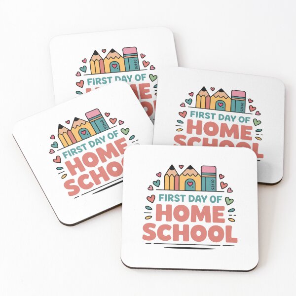 Item preview, First Day of Home School – Pencil Roof House designed and sold by RayDigital.