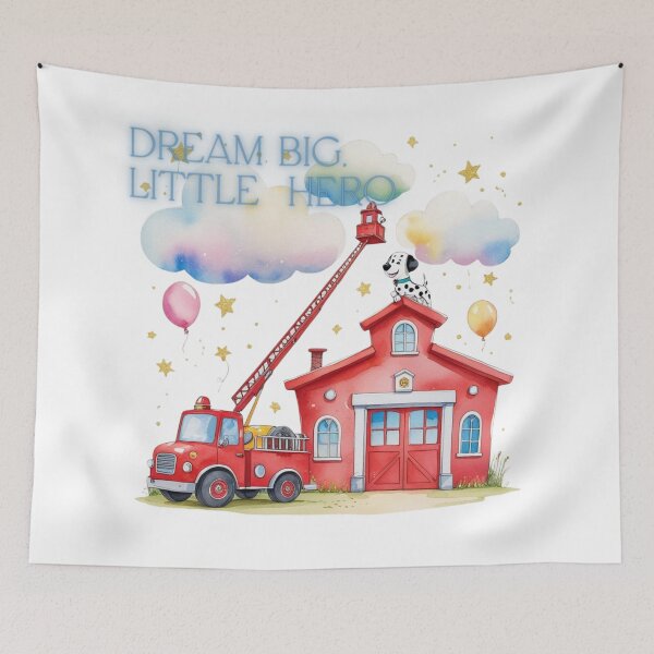 Item preview, DREAM BIG, LITTLE HERO designed and sold by Mrs1101.