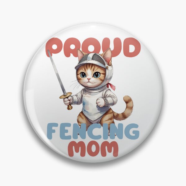 Item preview, Proud Fencing Mom designed and sold by I-wanna-T-shirt.