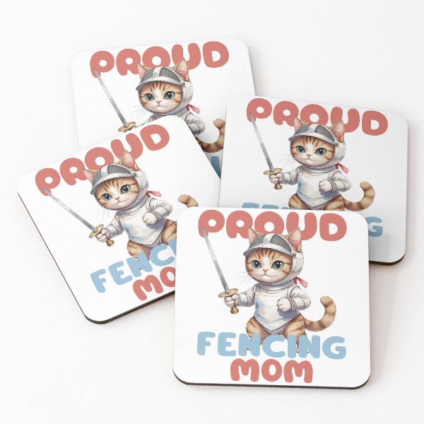 Item preview, Proud Fencing Mom designed and sold by I-wanna-T-shirt.