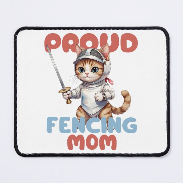 Item preview, Proud Fencing Mom designed and sold by I-wanna-T-shirt.