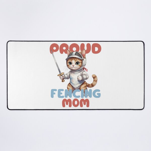 Item preview, Proud Fencing Mom designed and sold by I-wanna-T-shirt.