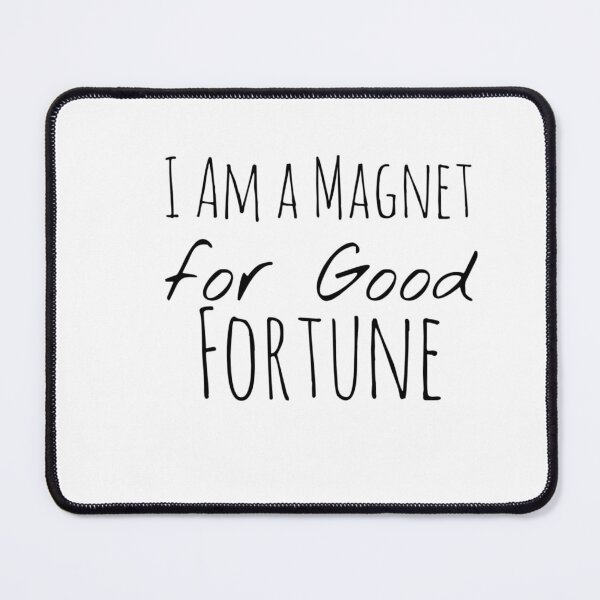 Item preview, I Am a Magnet for Good Fortune – Prosperity & Flow Affirmation designed and sold by Camila Ardila.