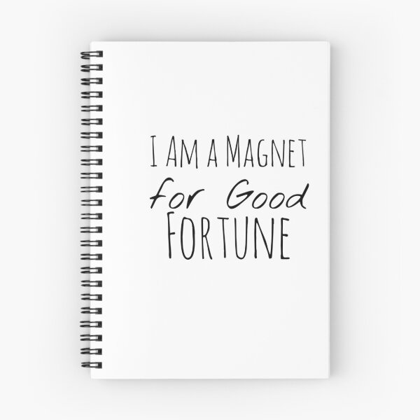 Item preview, I Am a Magnet for Good Fortune – Prosperity & Flow Affirmation designed and sold by Camila  Ardila.