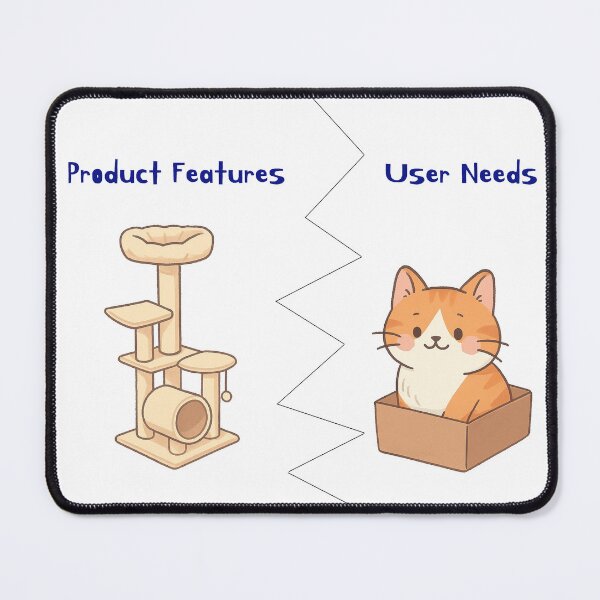 Item preview, What Users Really Need designed and sold by MinimumViableMeme.