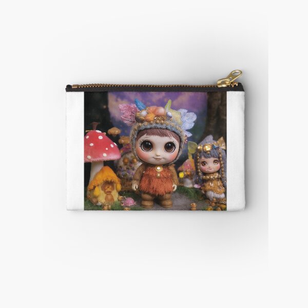 Item preview, Ugly Cute Fantasy Doll | Enchanted Mushroom Forest Toycore Art designed and sold by ChloeArt1995.
