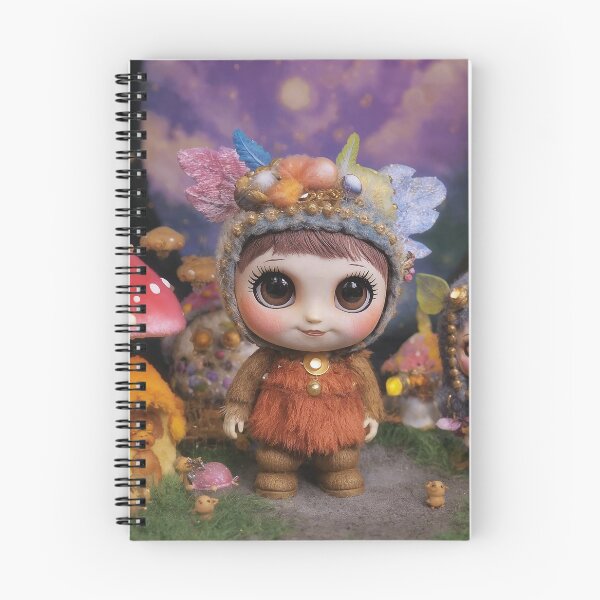 Item preview, Ugly Cute Fantasy Doll | Enchanted Mushroom Forest Toycore Art designed and sold by ChloeArt1995.