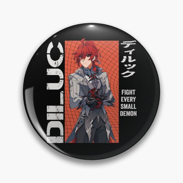 Item preview, Diluc - Genshin Impact designed and sold by AllanBealy.
