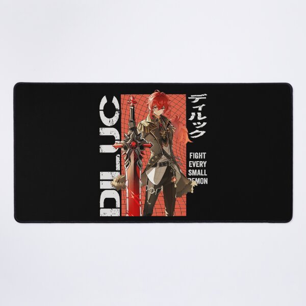 Item preview, Diluc - Genshin Impact designed and sold by AllanBealy.
