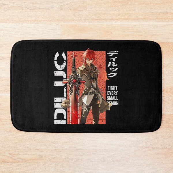 Item preview, Diluc - Genshin Impact designed and sold by AllanBealy.