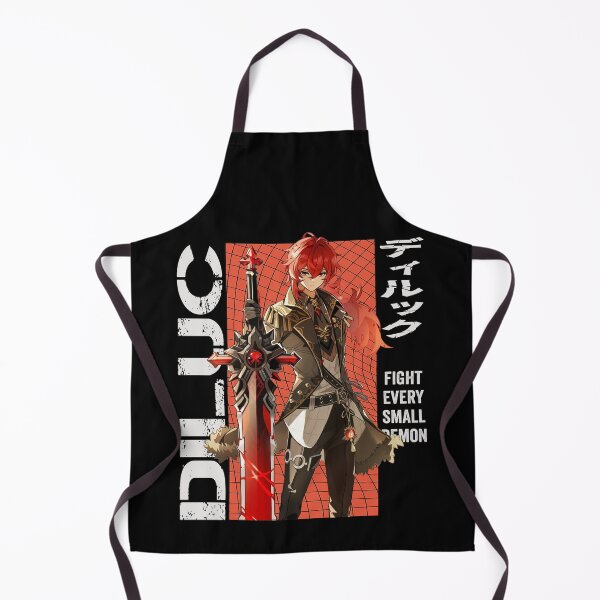 Item preview, Diluc - Genshin Impact designed and sold by AllanBealy.