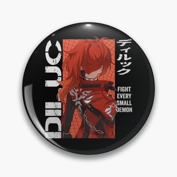 Item preview, Diluc - Genshin Impact designed and sold by AllanBealy.