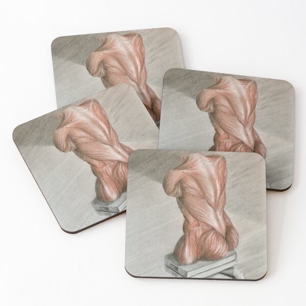 Item preview, Muscular Study Drawing designed and sold by GiSilver.