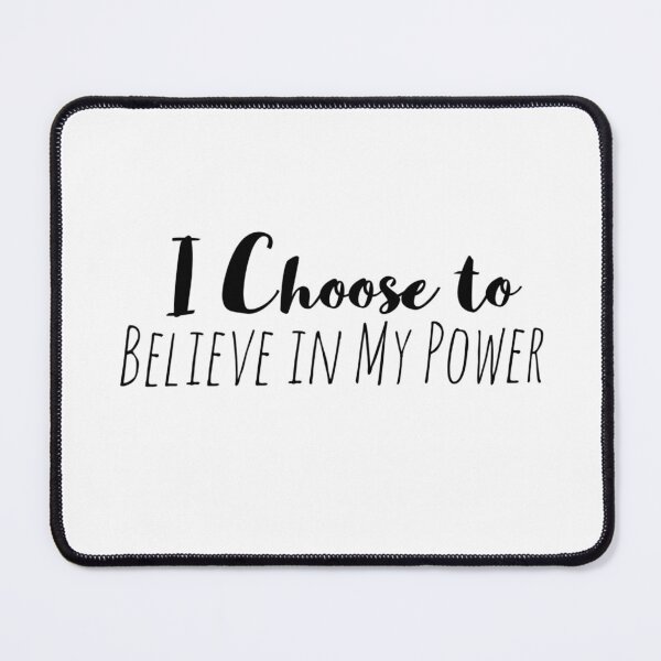 Item preview, I Choose to Believe in My Power – Inner Strength Affirmation designed and sold by Camila Ardila.
