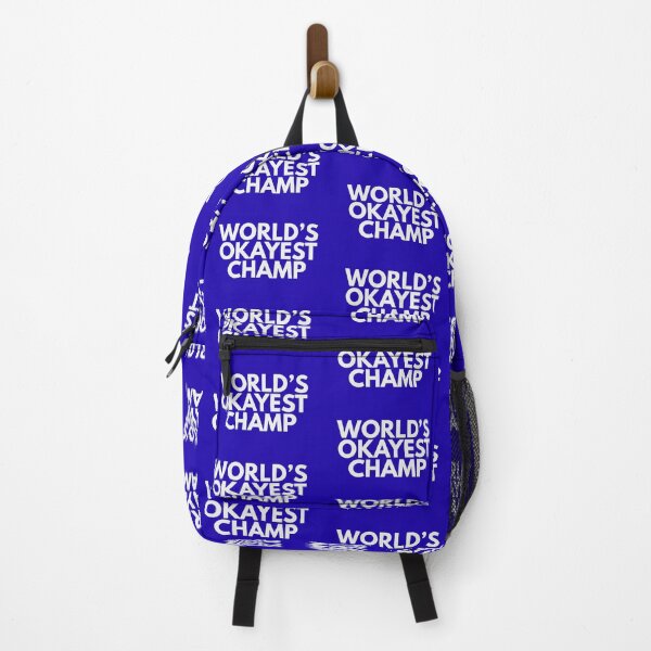 Item preview, World's Okayest Champ – Deep Blue designed and sold by buglevel.