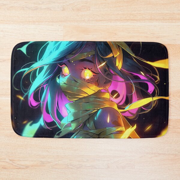 Item preview, Neon Anime Mummy Girl designed and sold by bubblegoth.