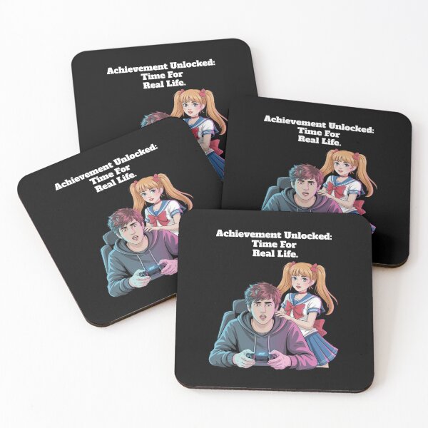 Item preview, Achievement Unlocked: Time For Real Life. designed and sold by signshirtz.