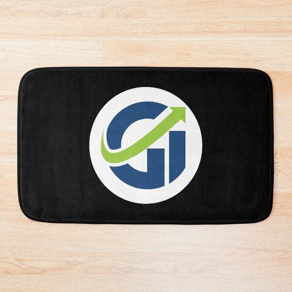 Item preview, Main Logo with White BG - For Dark Backgrounds designed and sold by Gym Insight.