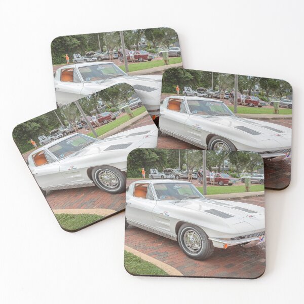 Item preview, 1963 White C2 Vette Split Window Coupe X140 designed and sold by RichFrancoCars.