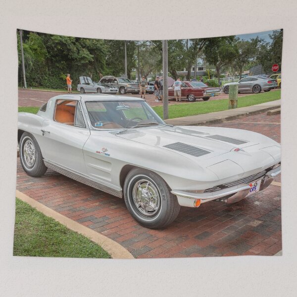 Item preview, 1963 White C2 Vette Split Window Coupe X140 designed and sold by RichFrancoCars.