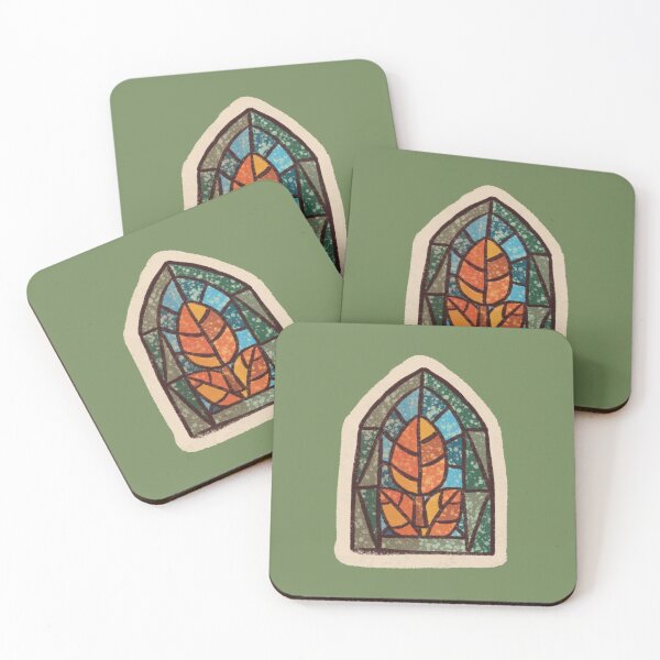 Item preview, Autumn Stained Glass designed and sold by ElizabethNire.