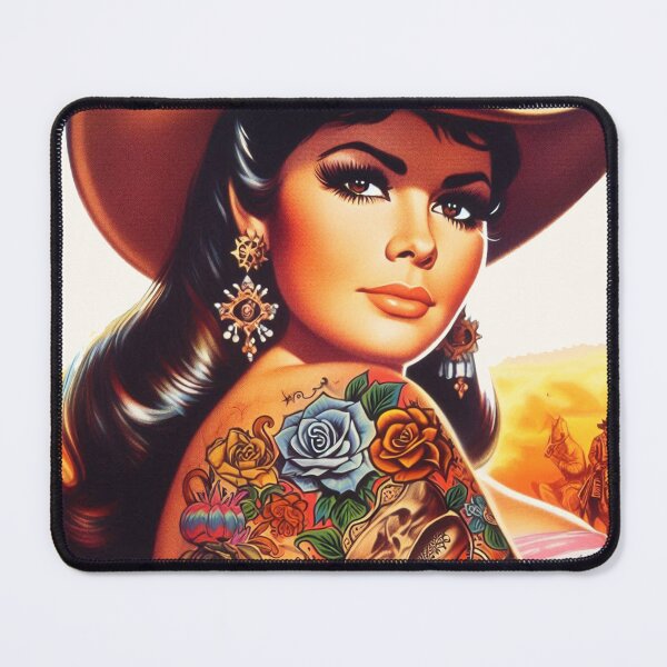 Item preview, Vintage Cowgirl designed and sold by PulpVintage.