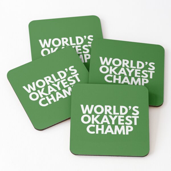 Artikelvorschau, Der Okayest Champ der Welt – Office Green entworfen und verkauft von buglevel.