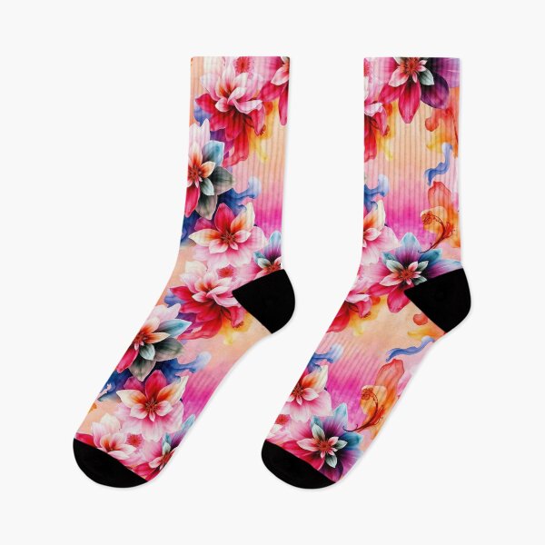 Item preview, Vibrant Rainbow Floral Pattern | T-Shirts, Mugs & Stickers, Phone Cases designed and sold by TheGaliyaStudio.
