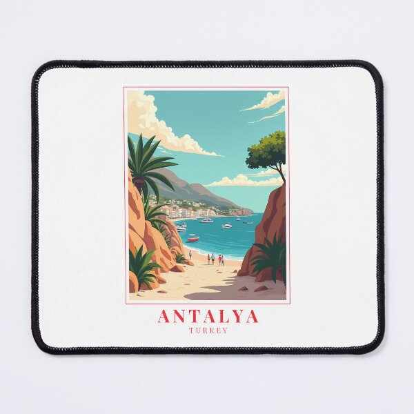 Item preview, Antalya Turkey Design – Mediterranean Heritage & Urban Charm designed and sold by MapMyMiles.