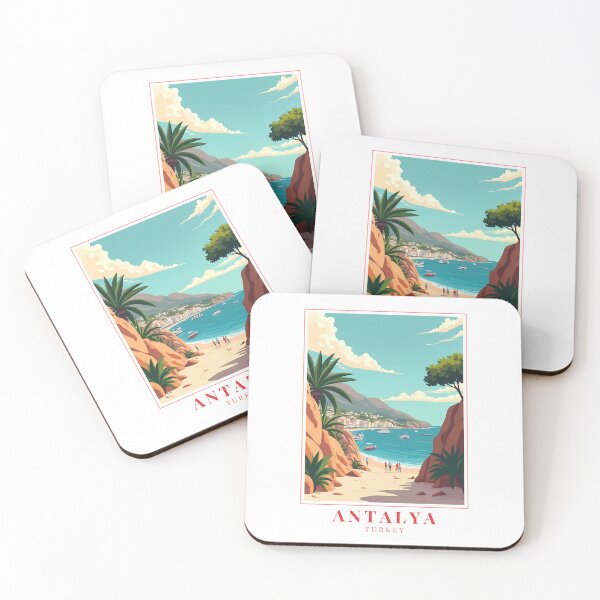 Item preview, Antalya Turkey Design – Mediterranean Heritage & Urban Charm designed and sold by MapMyMiles.