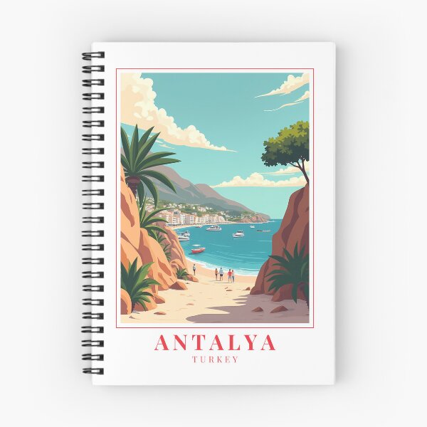 Item preview, Antalya Turkey Design – Mediterranean Heritage & Urban Charm designed and sold by MapMyMiles.